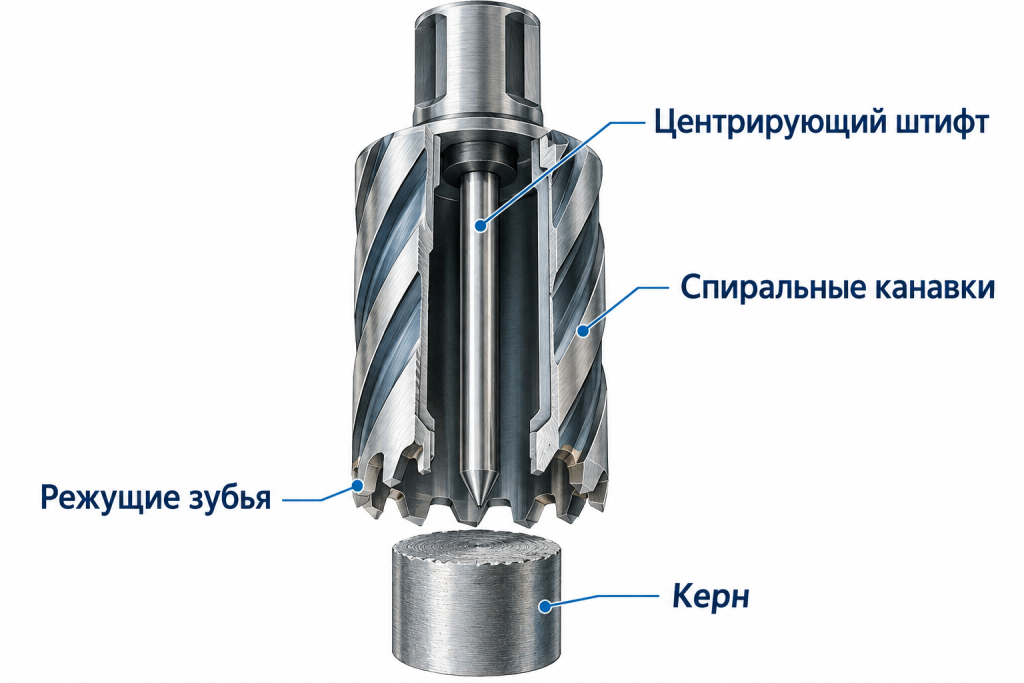 Зачем нужно корончатое сверло и как не сжечь его за первые пять минут Зачем нужно корончатое сверло и как не сжечь его за первые пять минут