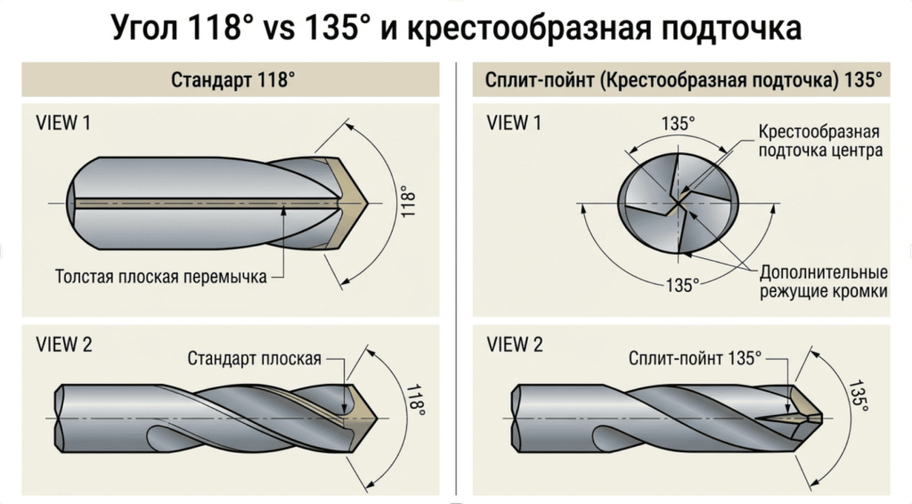 Расшифровка маркировки сверл по металлу